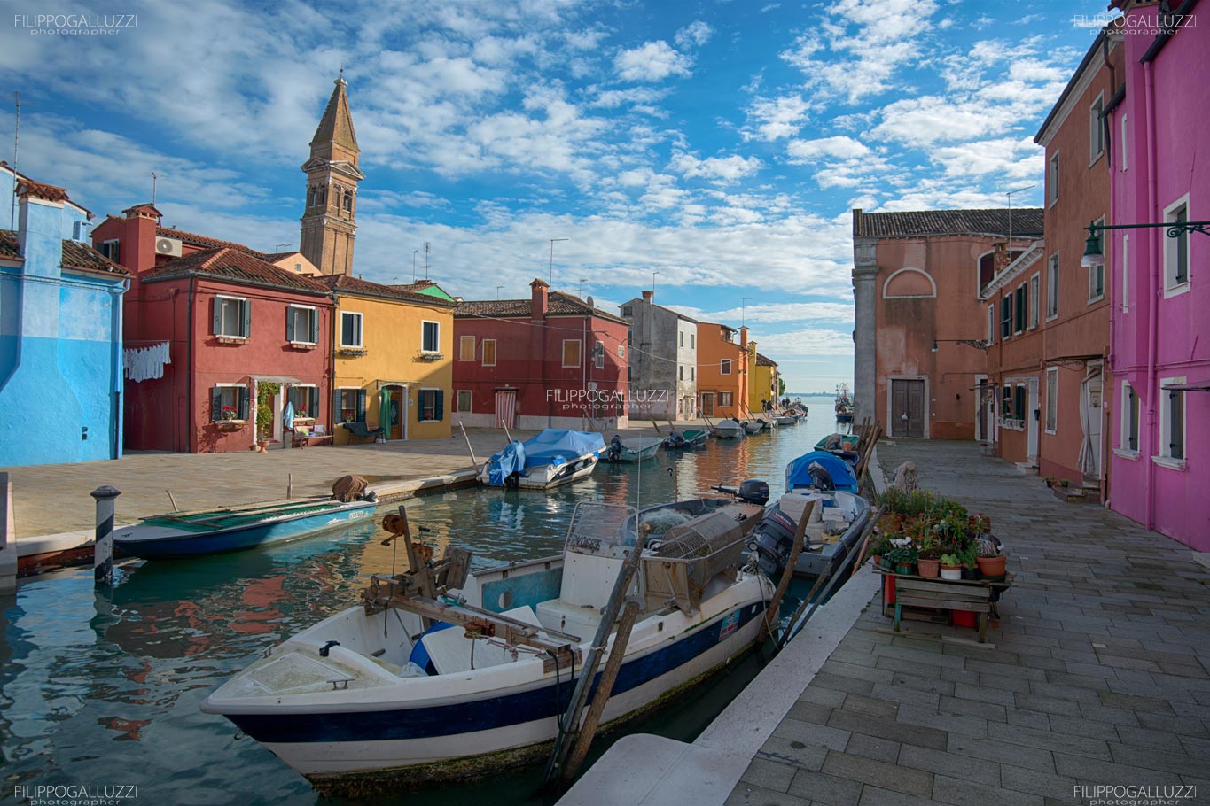 Venezia, gl iincredibili colori di Burano