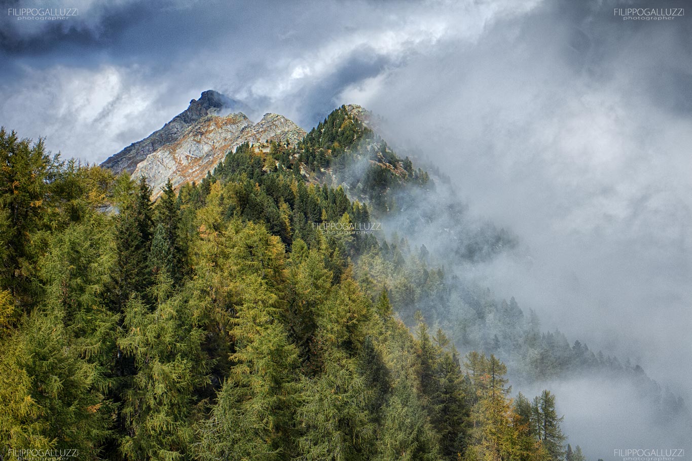 Valle Aurina, panorama dal monte Wolfskofel