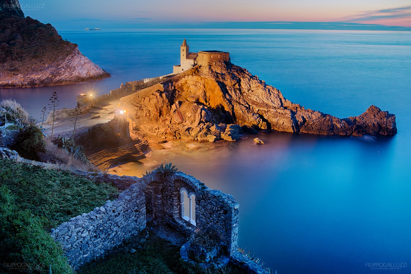 Tramonto a Portovenere, Liguria