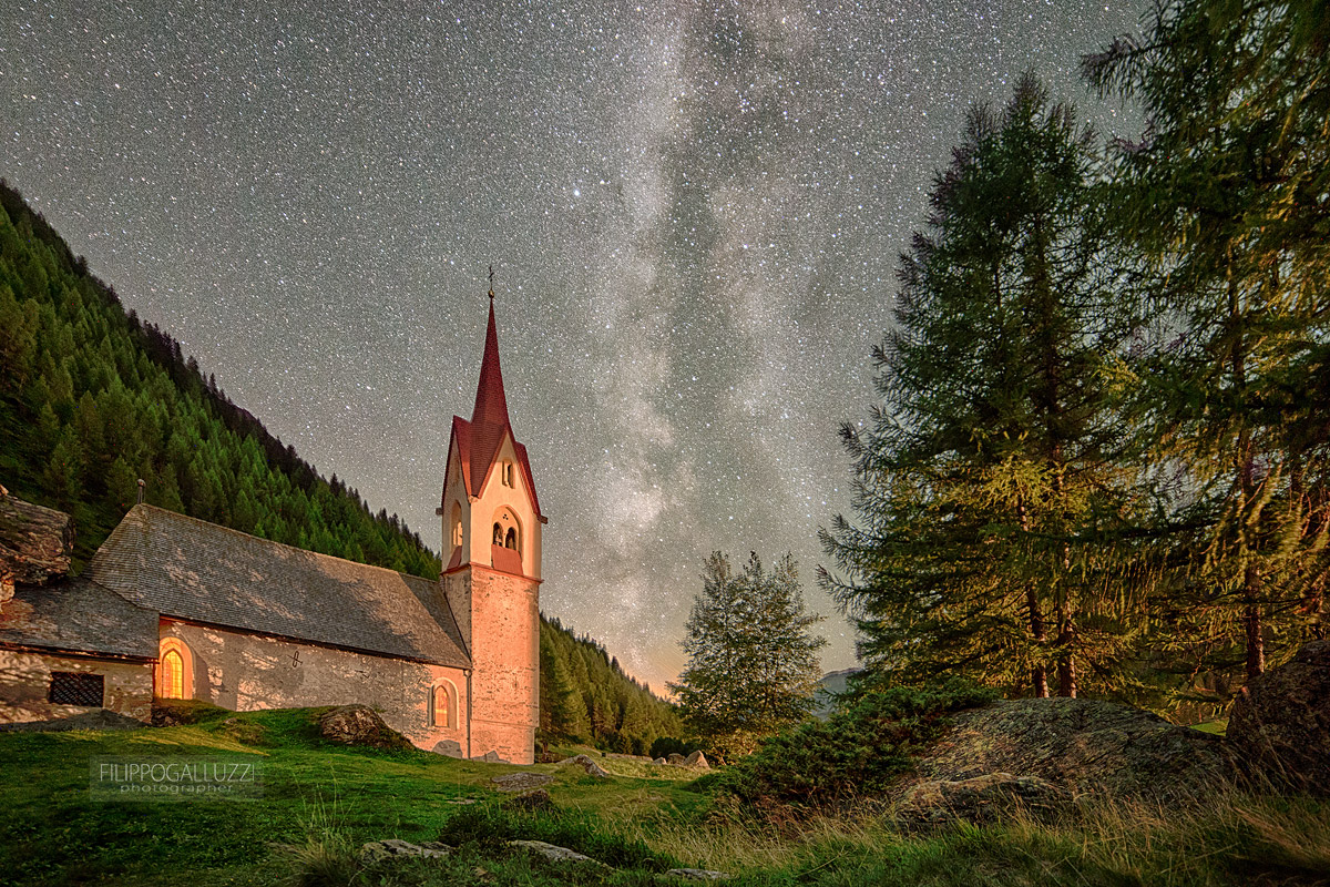 fotografare la via lattea