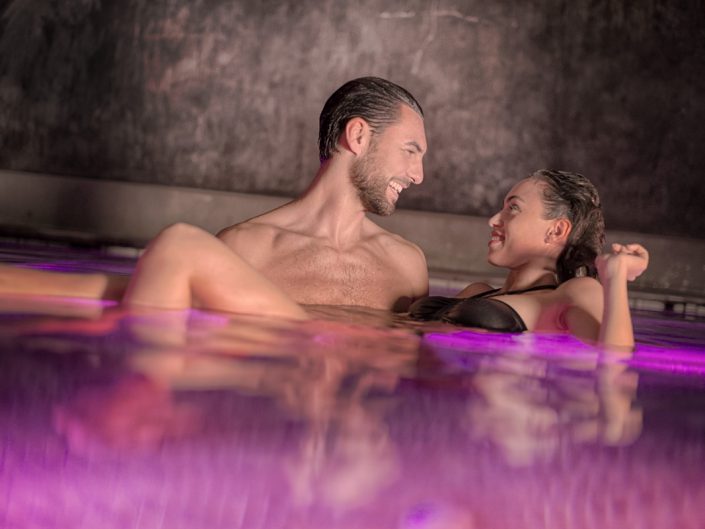 Piscina salina Hotel Alpenpalace Alto Adige *****