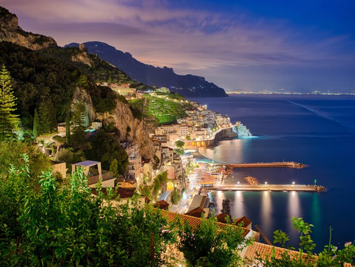 Amalfi by night