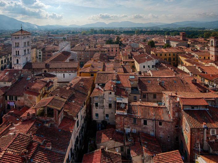 Lucca skyline
