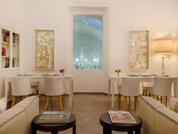 Hotel Convento di Amalfi sala lettura