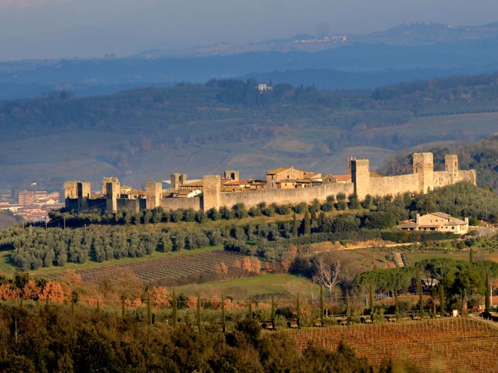 Monteriggioni dalla Montagnola Senese