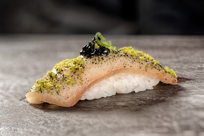 Food photography sushi
