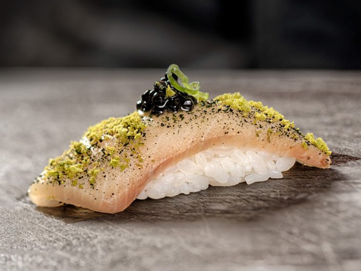 Food photography sushi